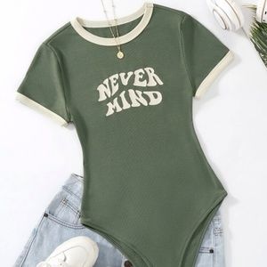 NEVER MIND BODYSUIT